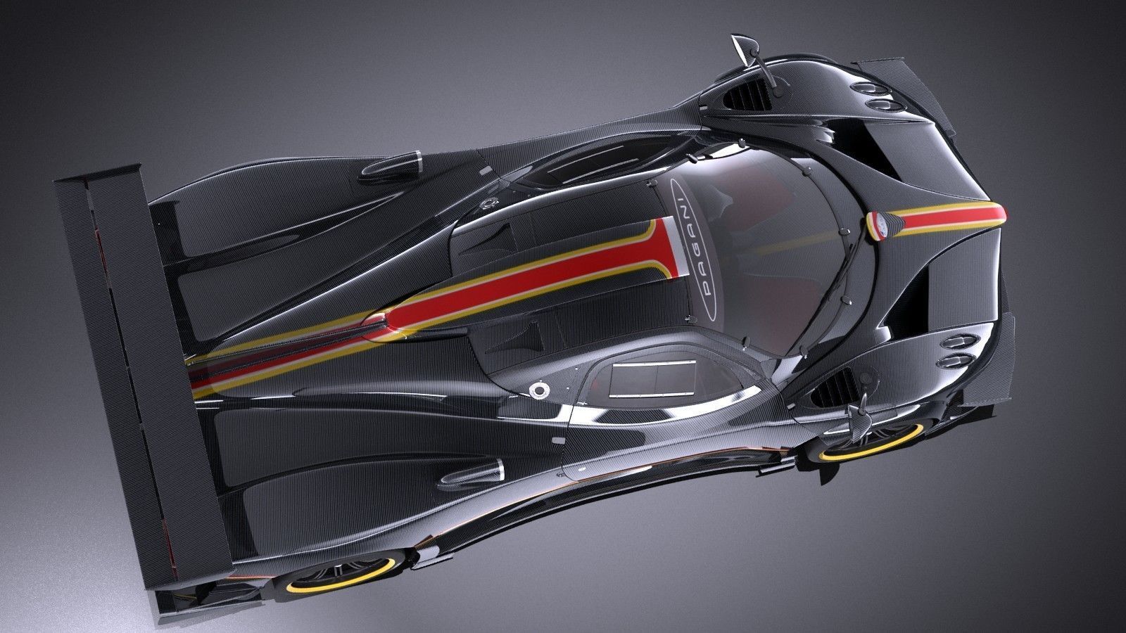Pagani Zonda Revolucion 2013 VRAY 3D model_7