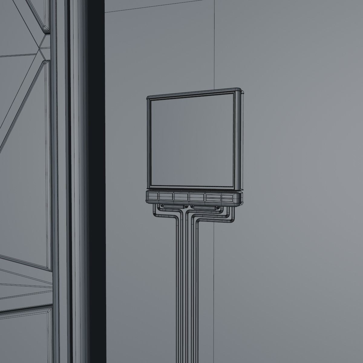 Sci fi meeting room 3D model_20