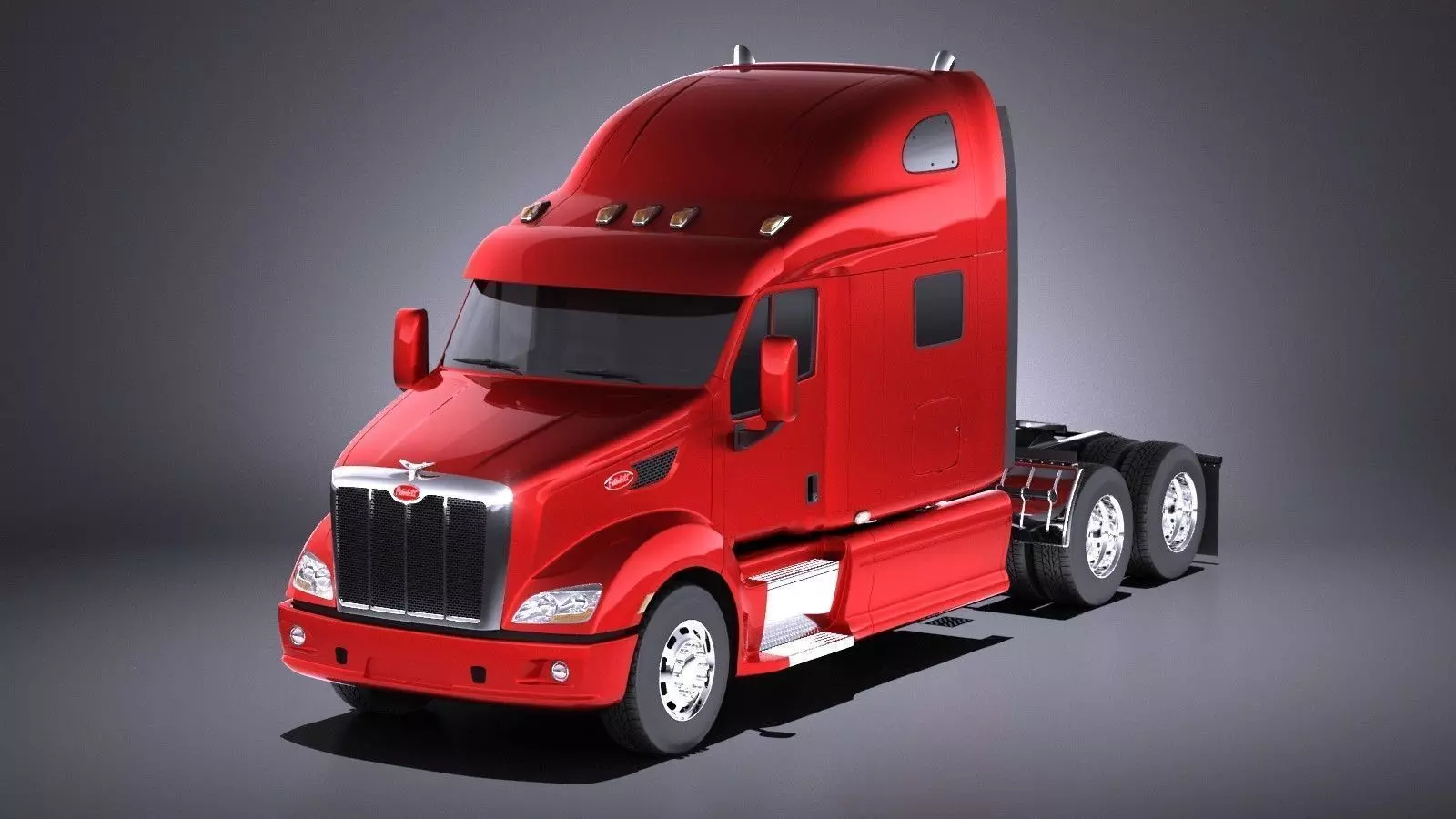 Peterbilt 587 2017 VRAY 3D model