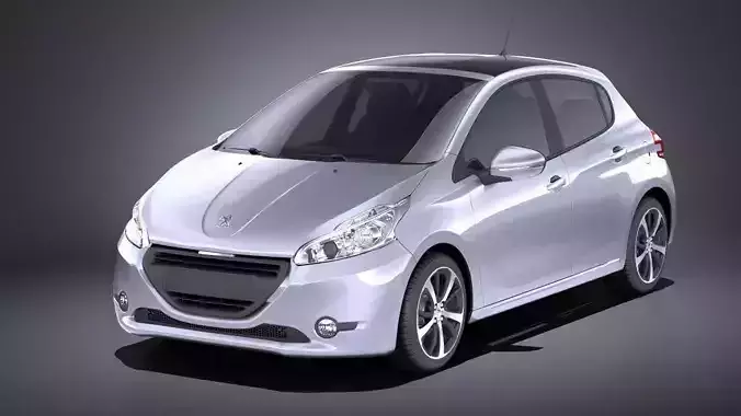 Peugeot 208 5-door 2014 VRAY