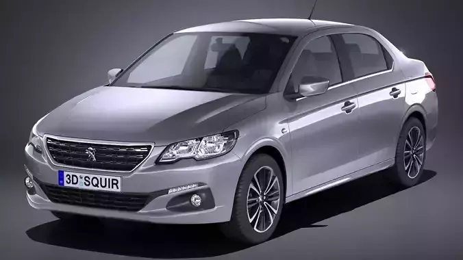 Peugeot 301 2017 3D model
