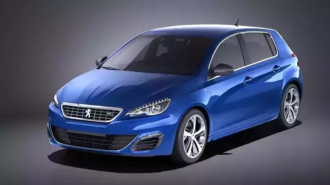 Peugeot 308 GT 2017 VRAY