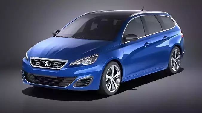 Peugeot 308 GT SW 2017 VRAY 