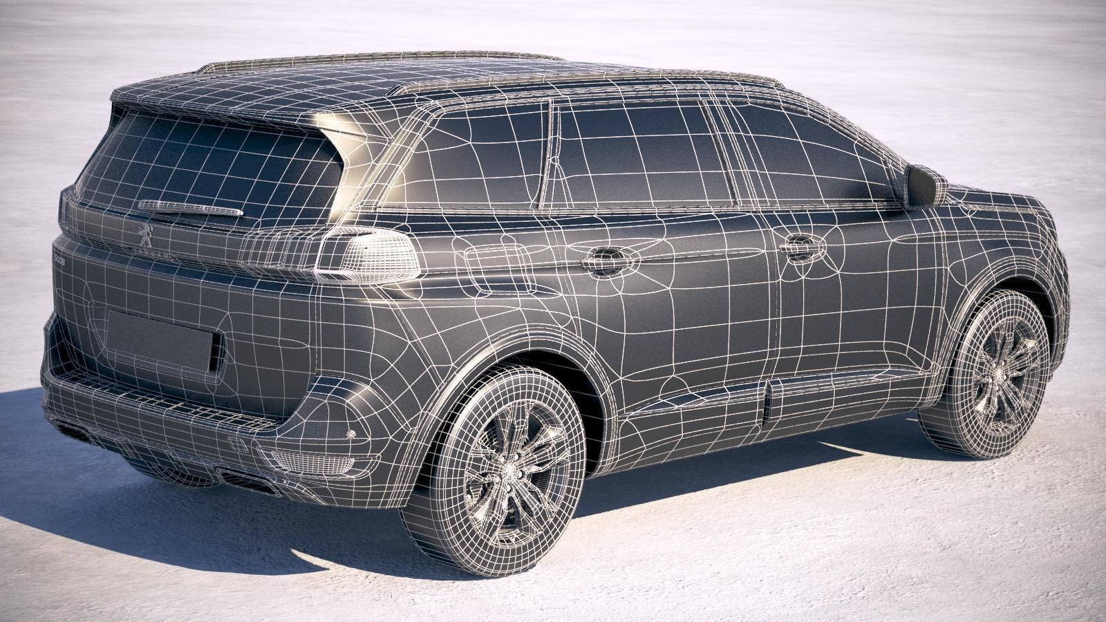 Peugeot 5008 2017 3D model_20