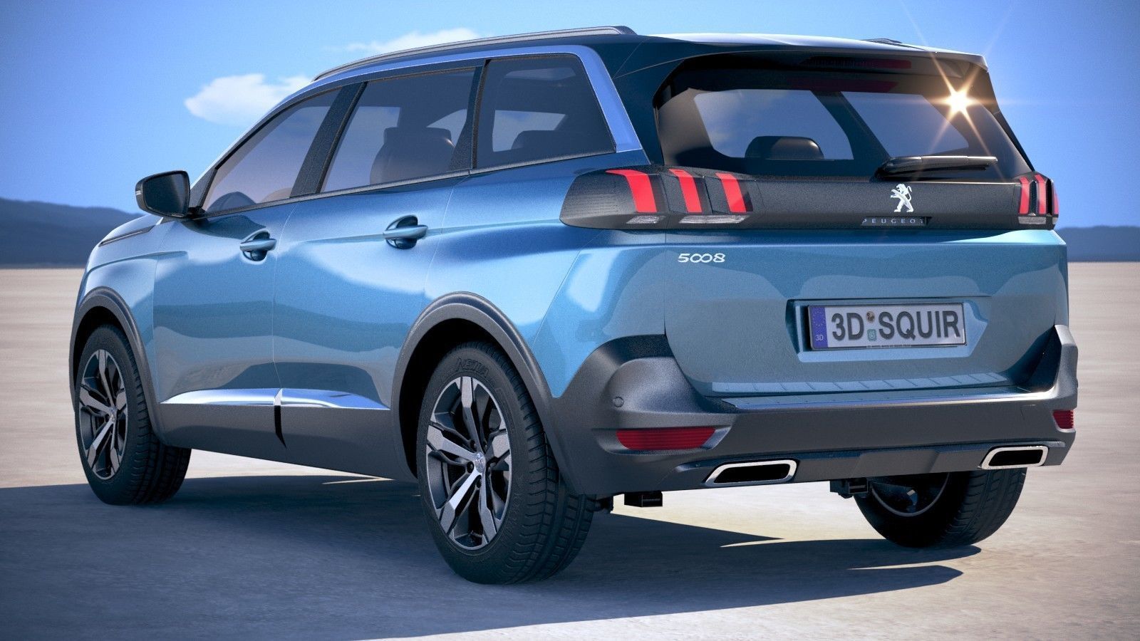 Peugeot 5008 2017 3D model_13