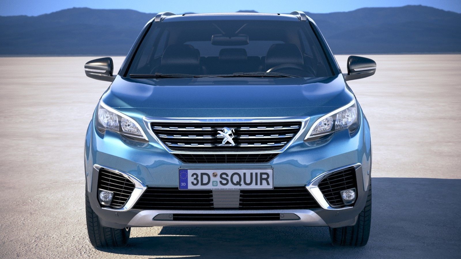 Peugeot 5008 2017 3D model_9
