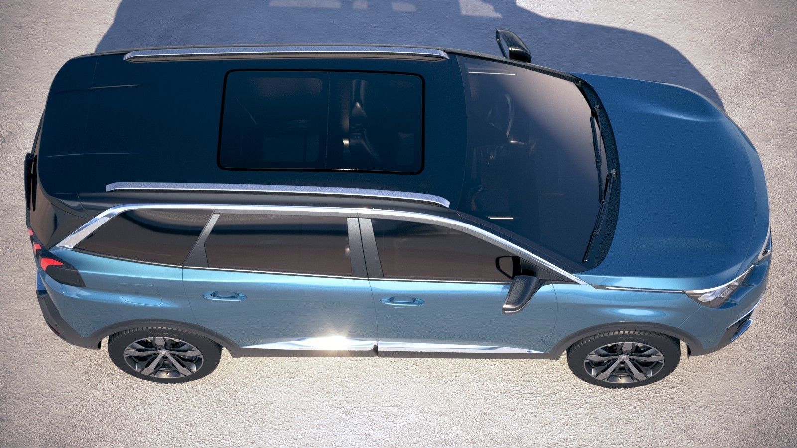 Peugeot 5008 2017 3D model_7