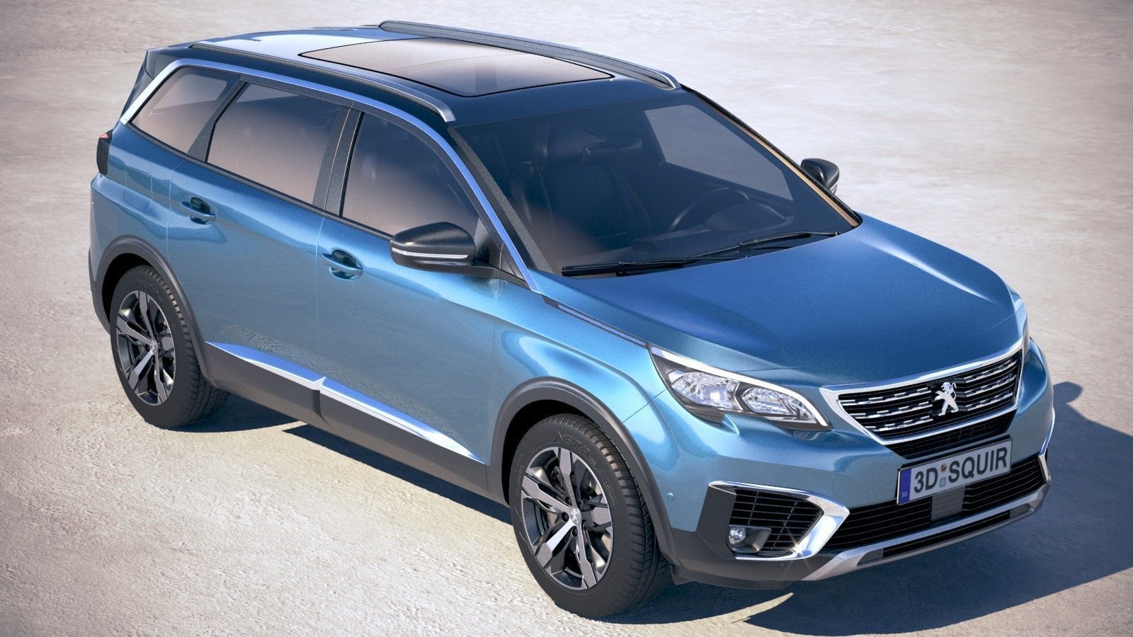 Peugeot 5008 2017 3D model_11