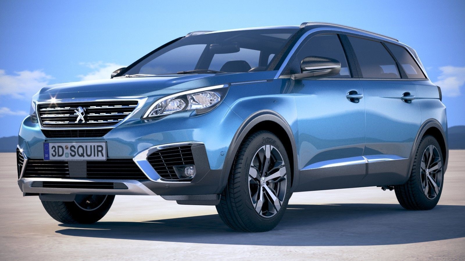 Peugeot 5008 2017 3D model_12