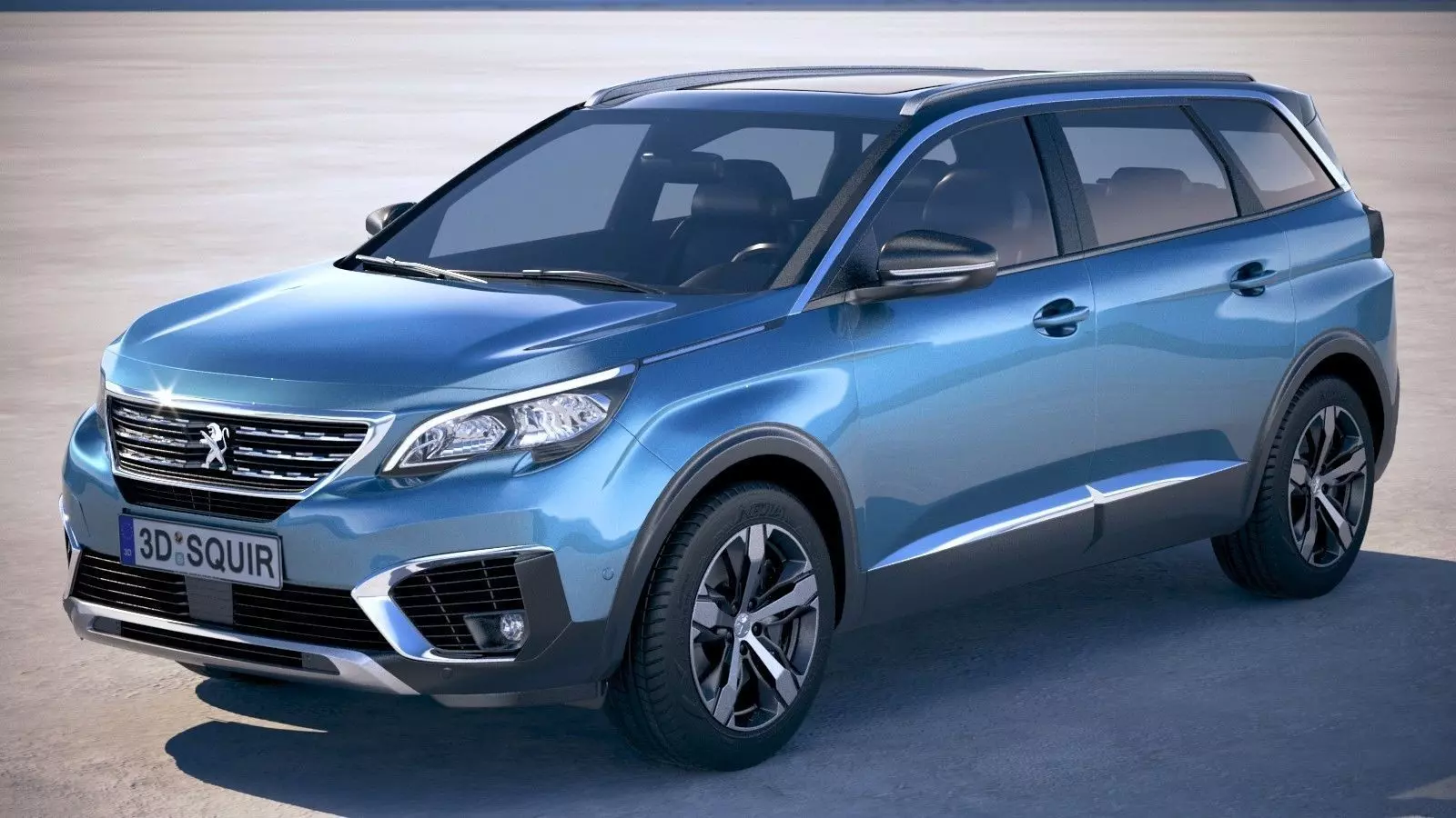 Peugeot 5008 2017 3D model_0