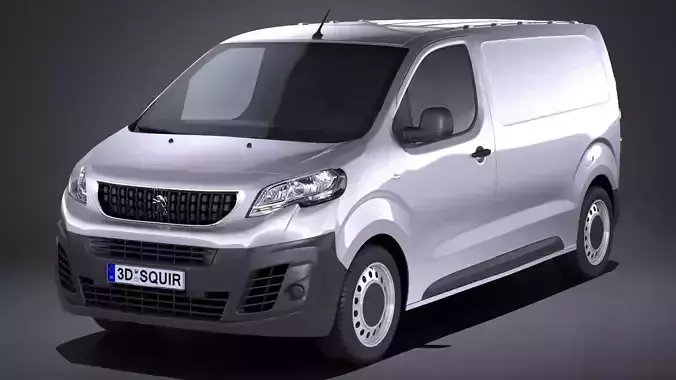 Peugeot Expert 2017 3D model