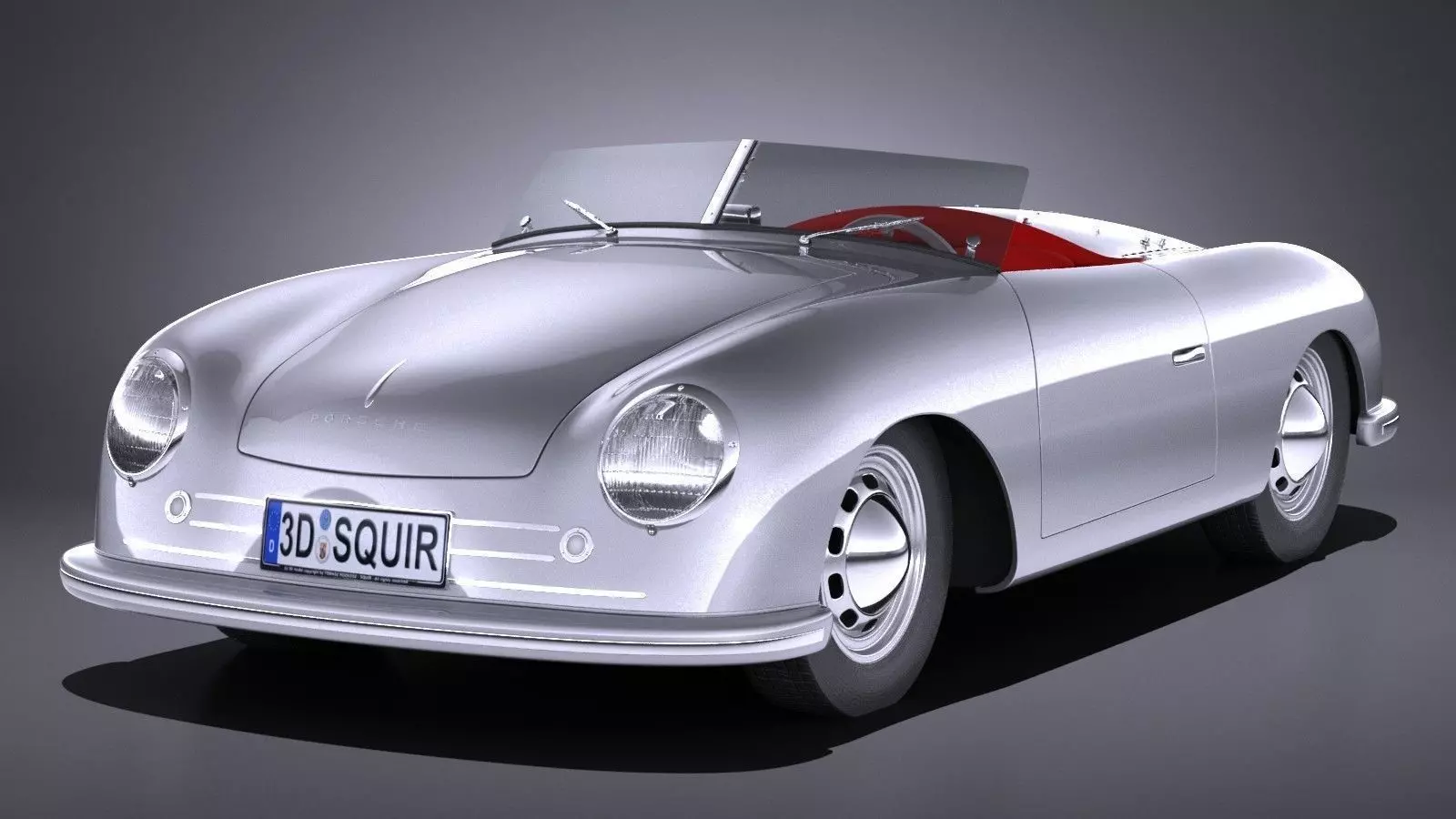 Porsche 356 number 1 1948 3D model