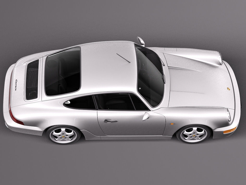 Porsche 911 964 Carrera 1990 3D model_7