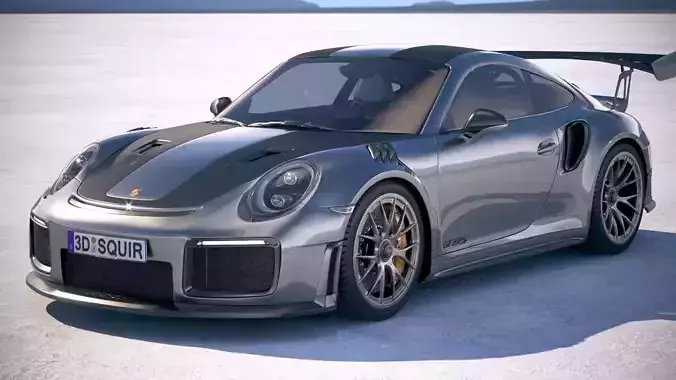 Porsche 911 GT2RS 2018 3D model