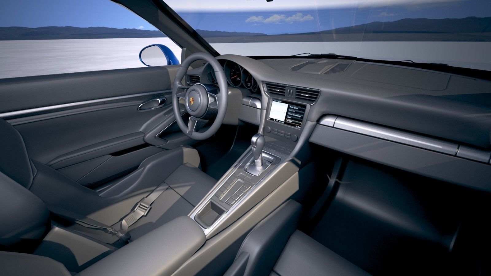 Porsche 911 GT3 Touring 2018 3D model_18