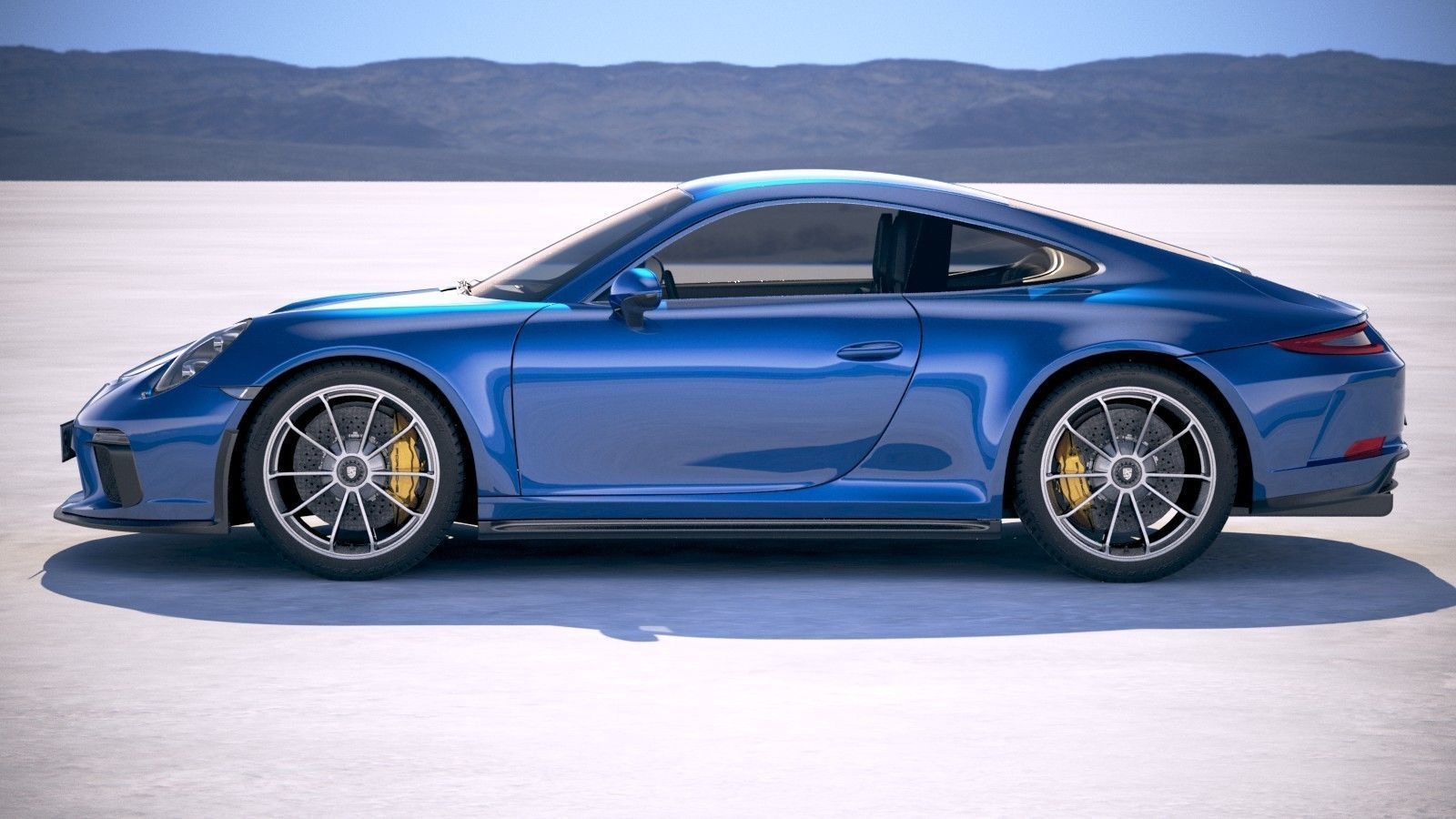 Porsche 911 GT3 Touring 2018 3D model_6