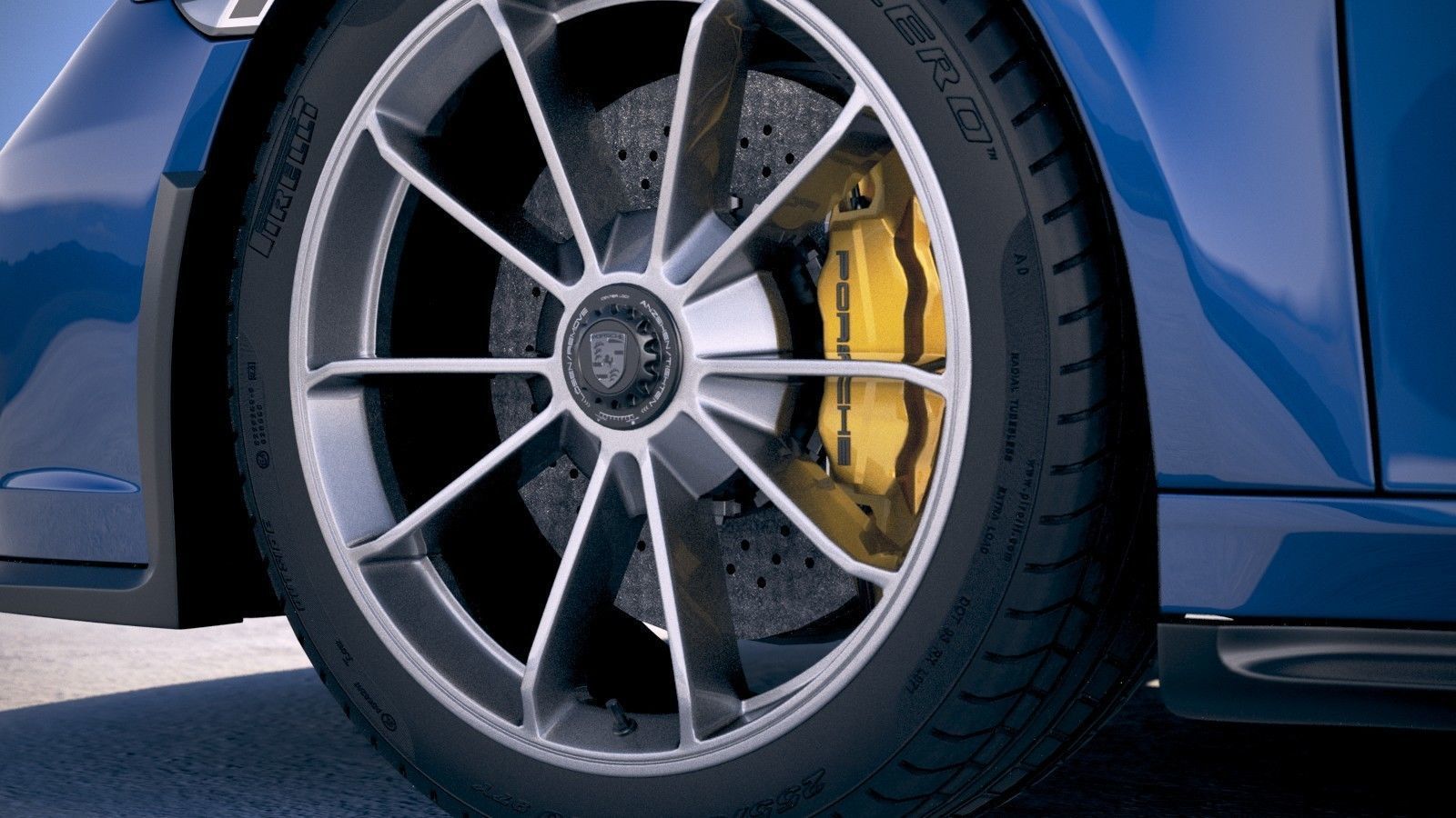 Porsche 911 GT3 Touring 2018 3D model_14