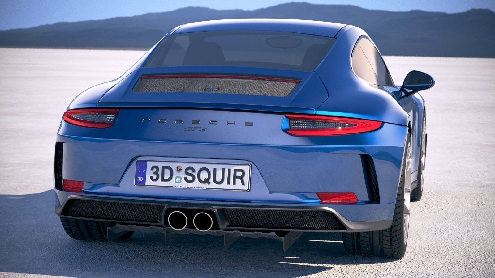 Porsche 911 GT3 Touring 2018 3D model_5