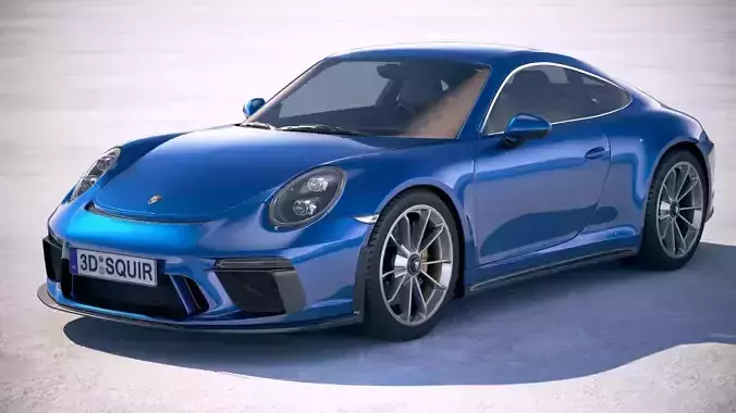 Porsche 911 GT3 Touring 2018 3D model