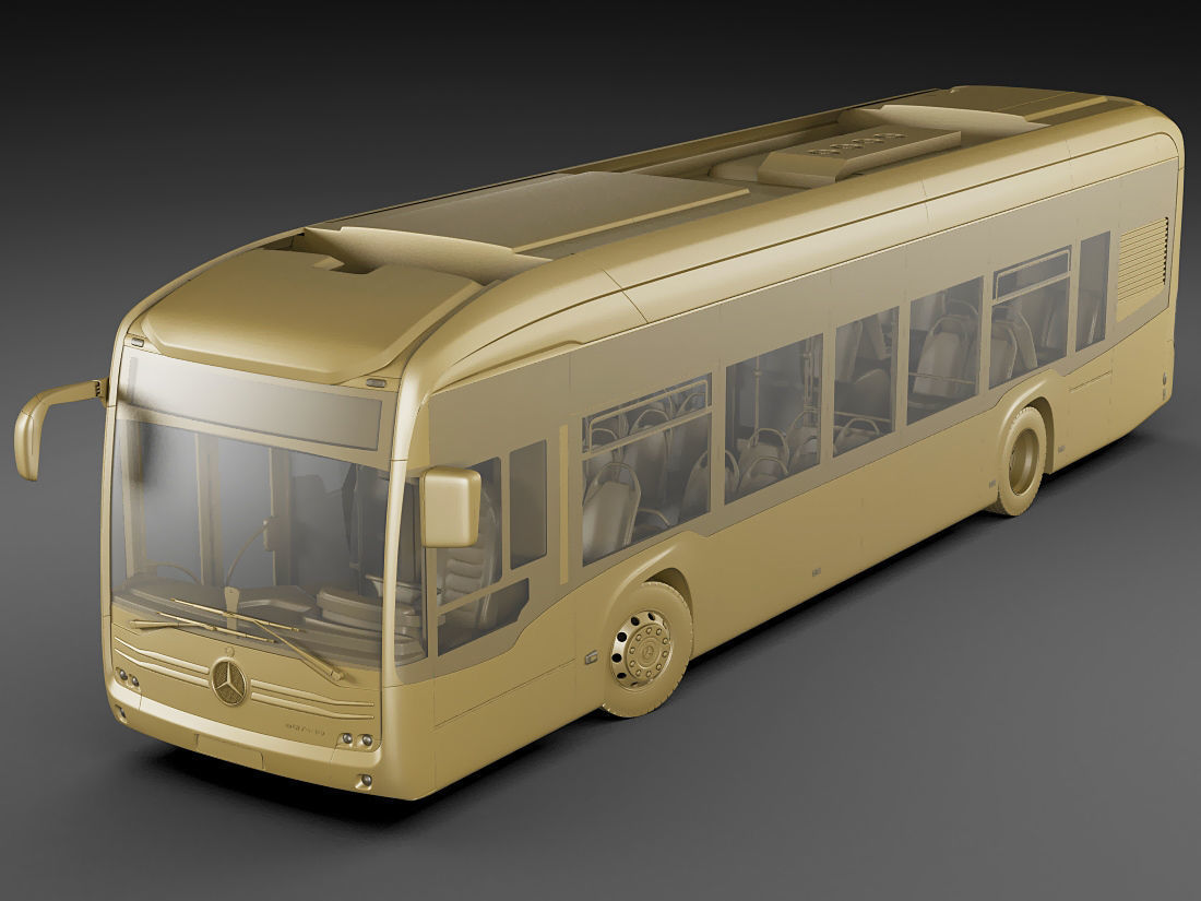 Mercedes eCitaro 2019  3D model_16