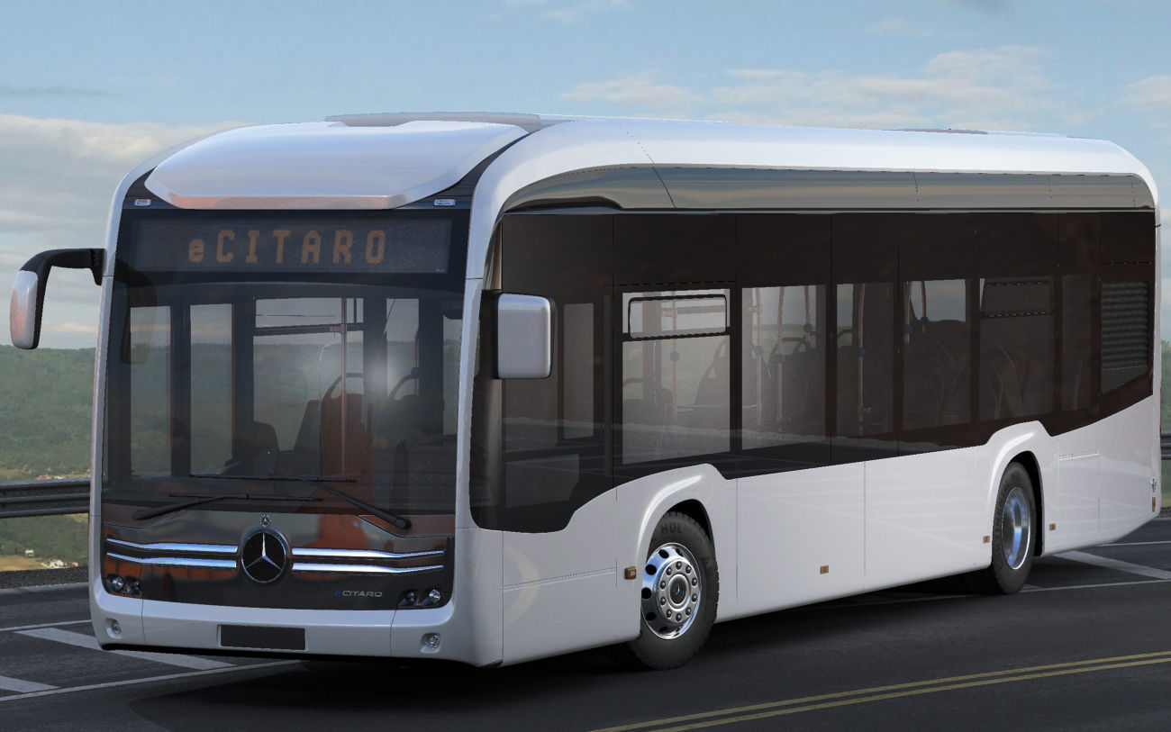 Mercedes eCitaro 2019  3D model_14