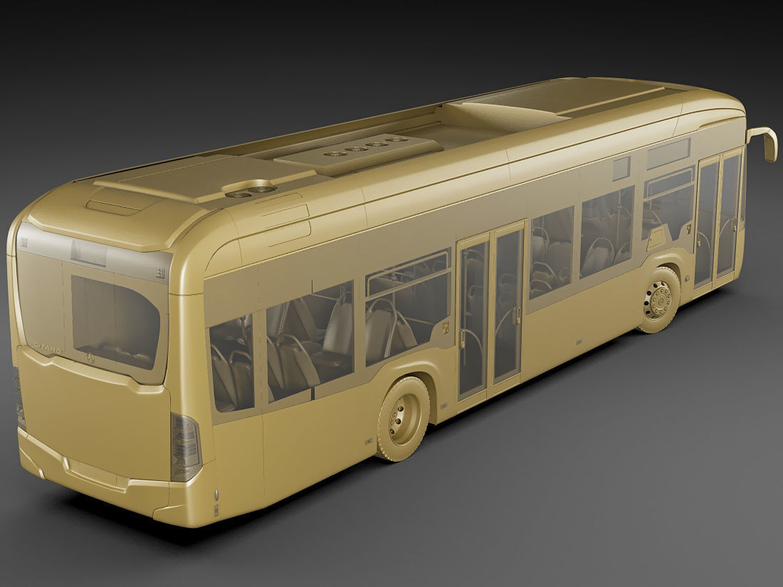 Mercedes eCitaro 2019  3D model_17