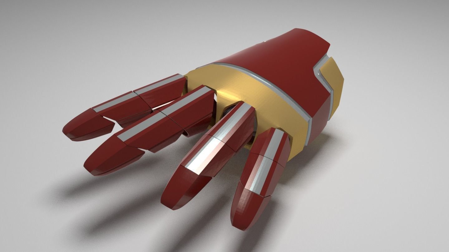 Iron Man Mk46 arm models pack to 3d printing      MK0046 Cosplay Free 3D print model_16