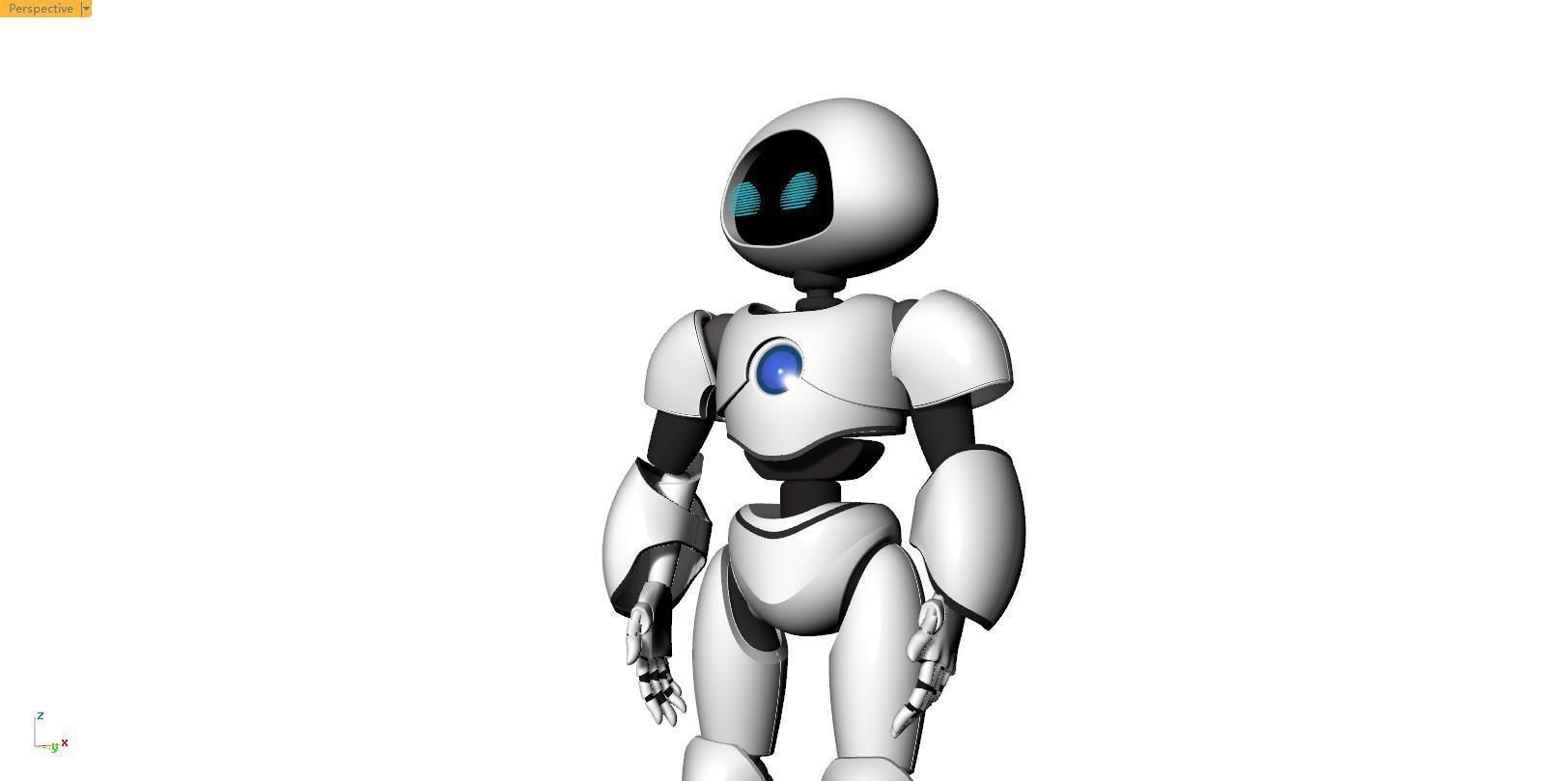 ROBOT eve 3D model_2