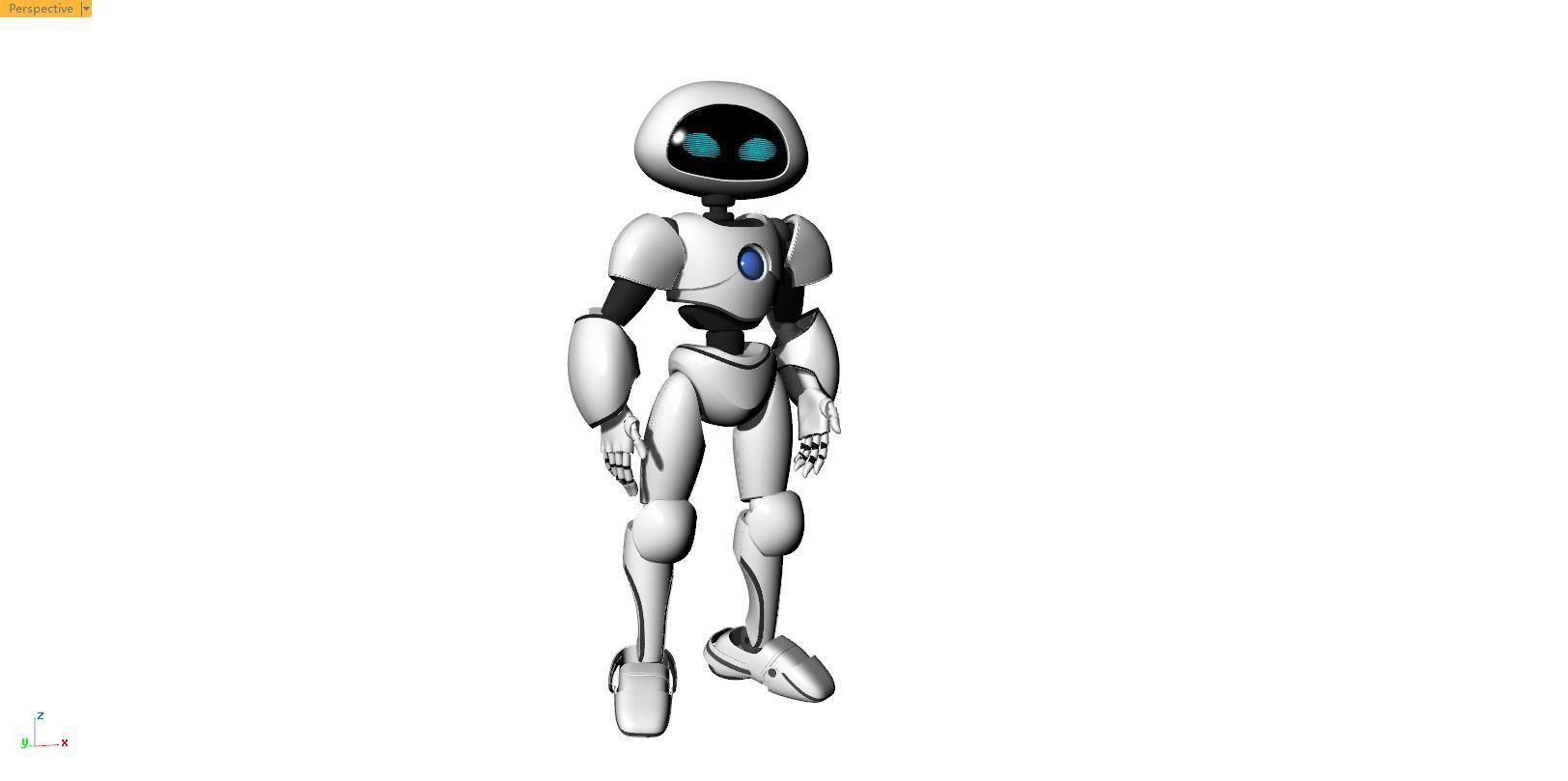 ROBOT eve 3D model_1