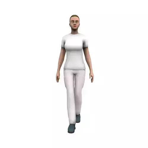 Woman Worker with CAT-rig