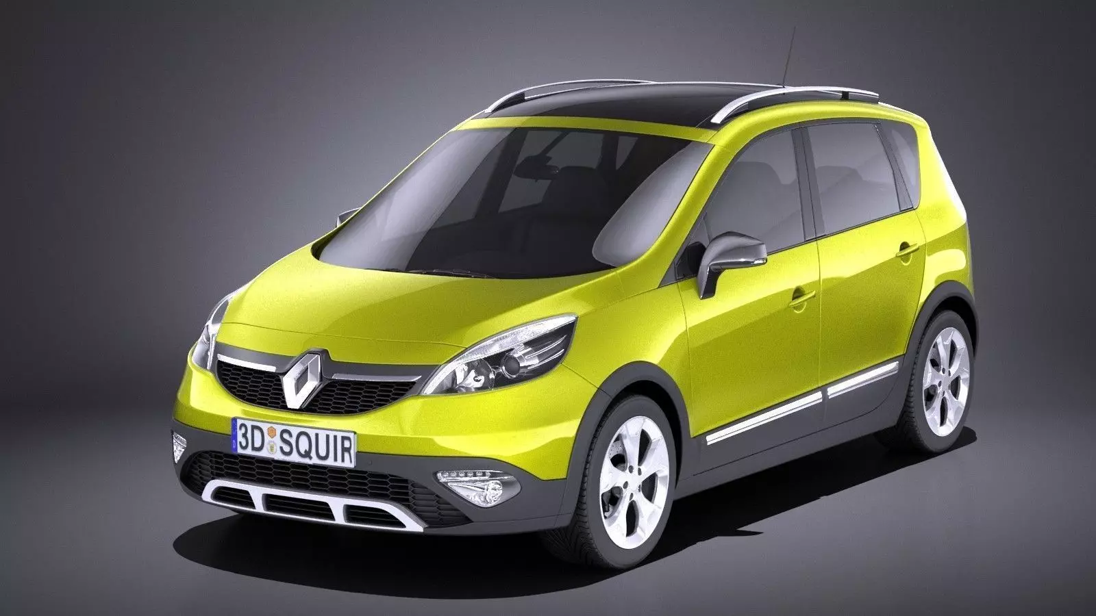 Renault Scenic Xmod 2016 VRAY 3D model
