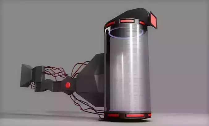 Sci-fi Lab Container 