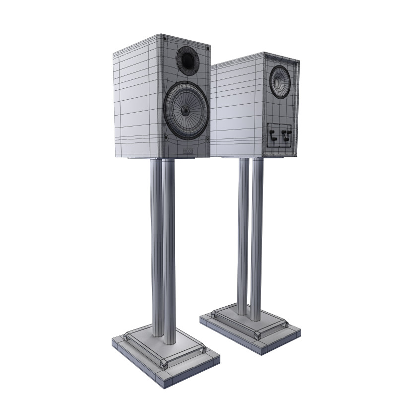 Speakers Heco Metas XT 301 3D model_4