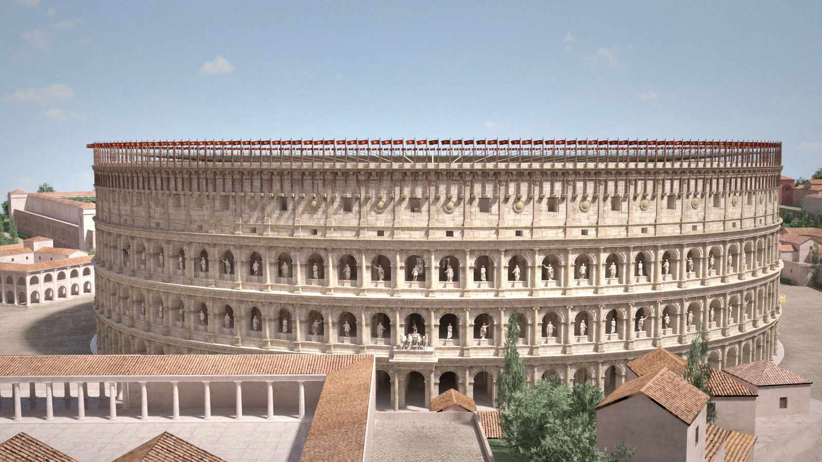 Roman Colosseum High detailed 3D model_2