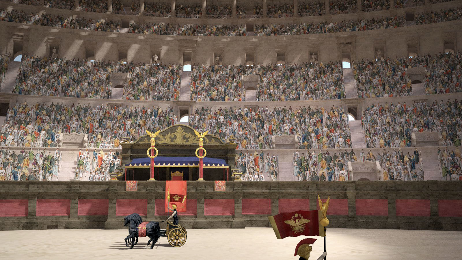 Roman Colosseum High detailed 3D model_11