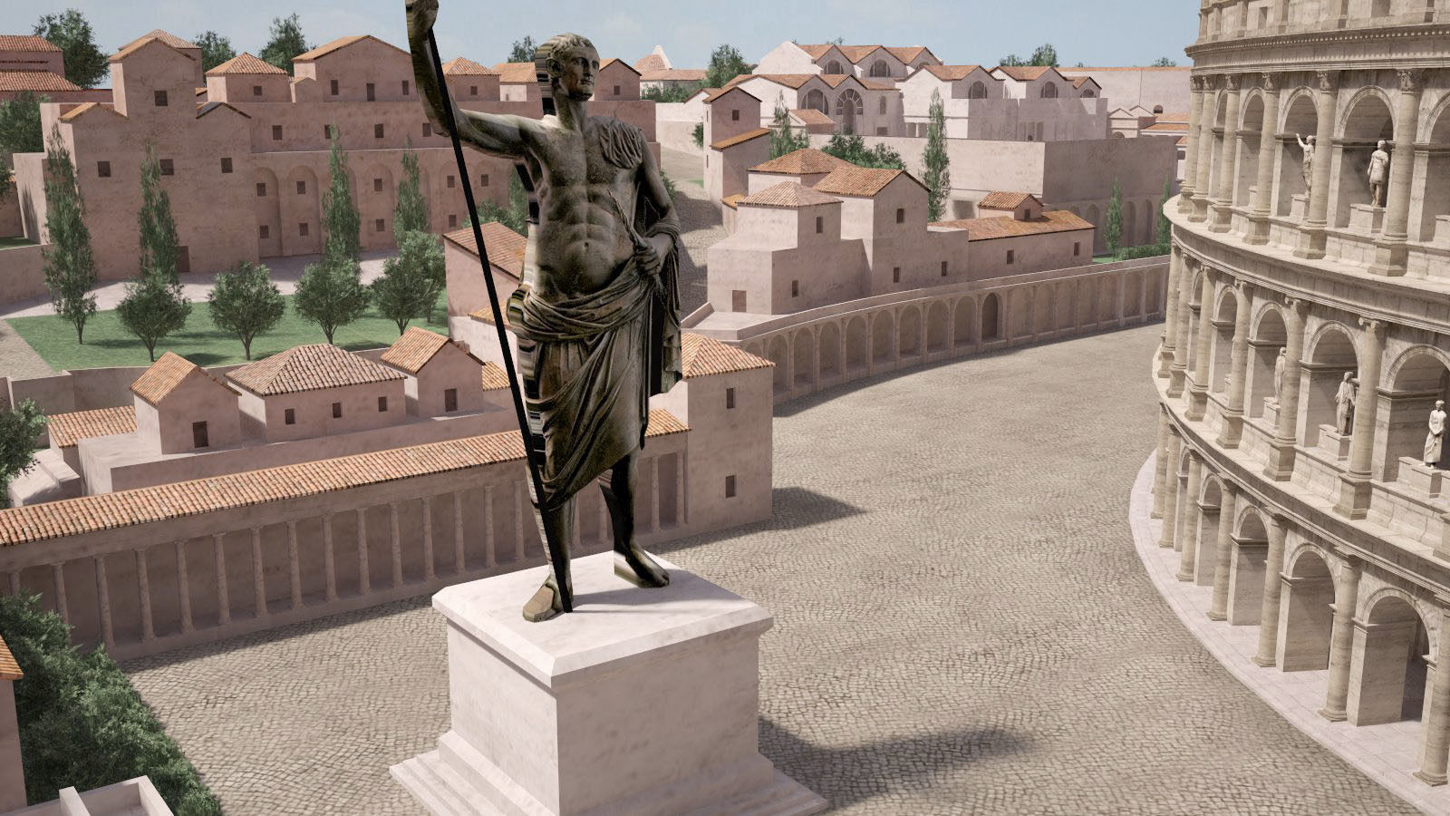 Roman Colosseum High detailed 3D model_12
