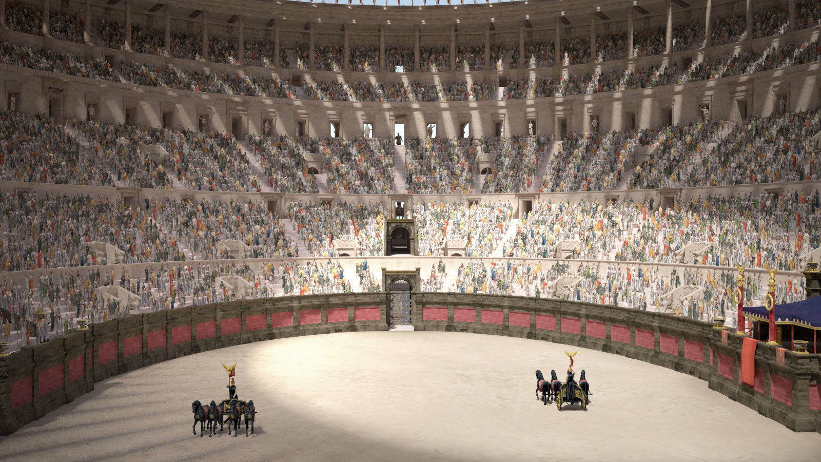 Roman Colosseum High detailed 3D model_9