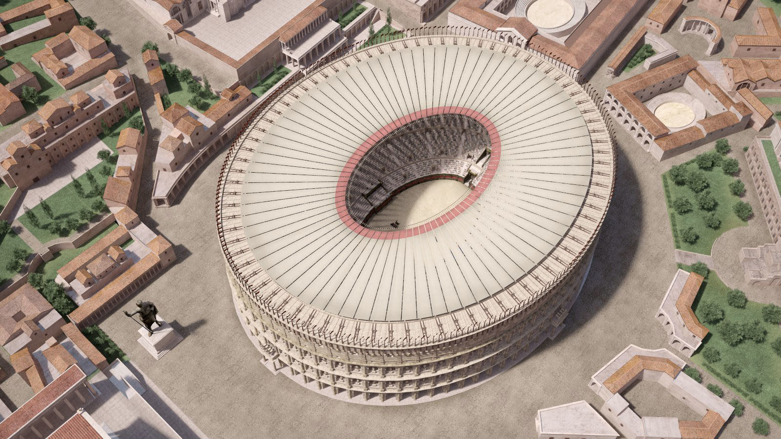 Roman Colosseum High detailed 3D model_13