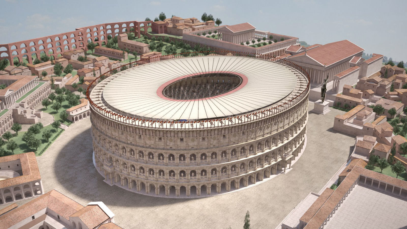 Roman Colosseum High detailed 3D model_3