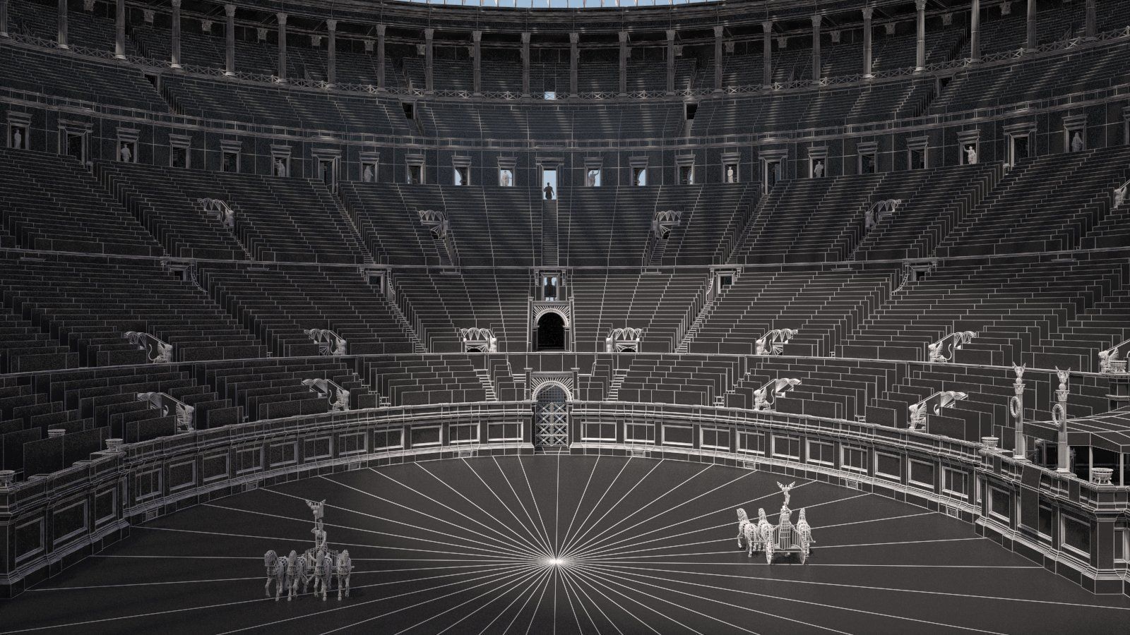 Roman Colosseum High detailed 3D model_21