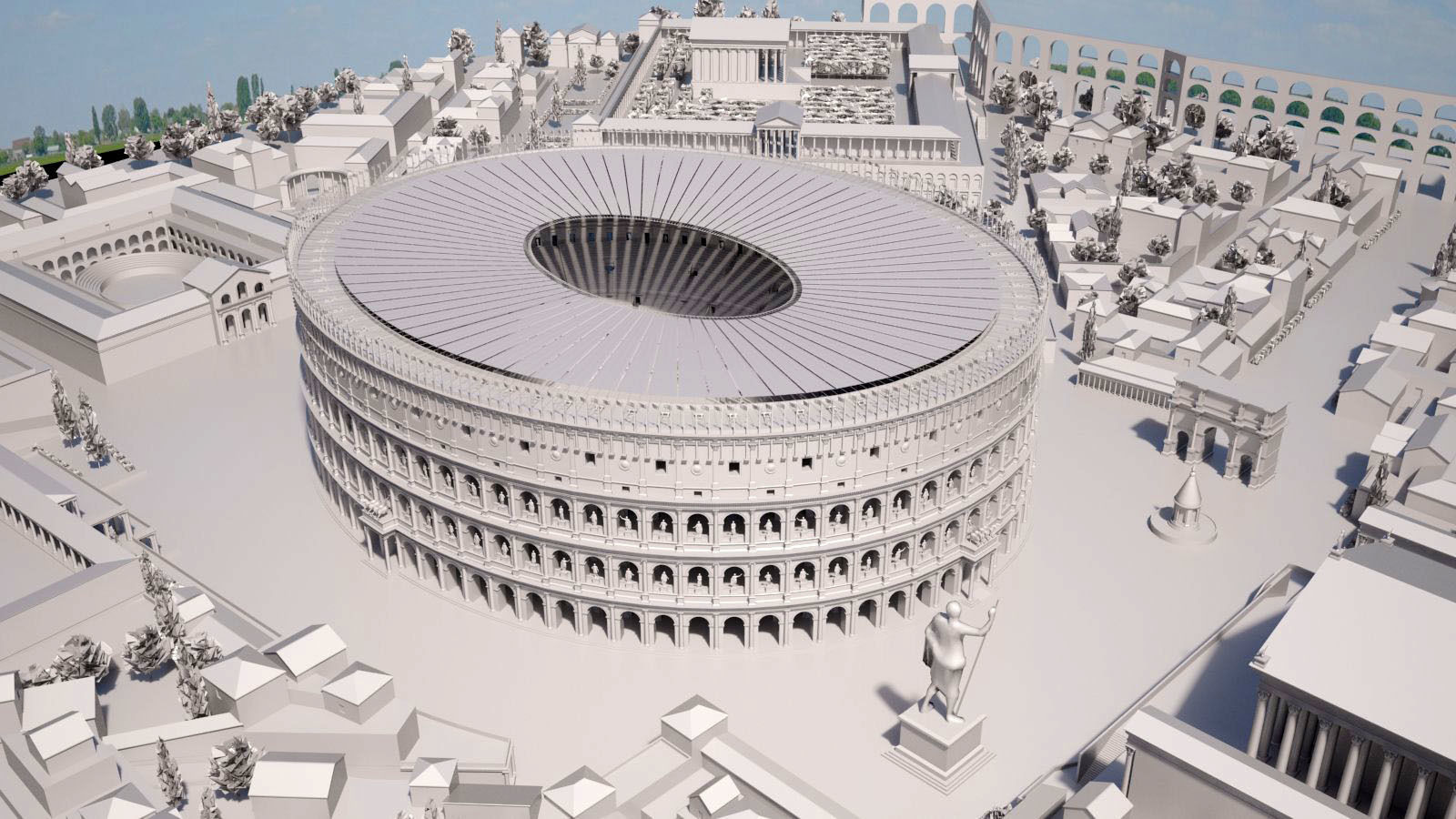 Roman Colosseum High detailed 3D model_14