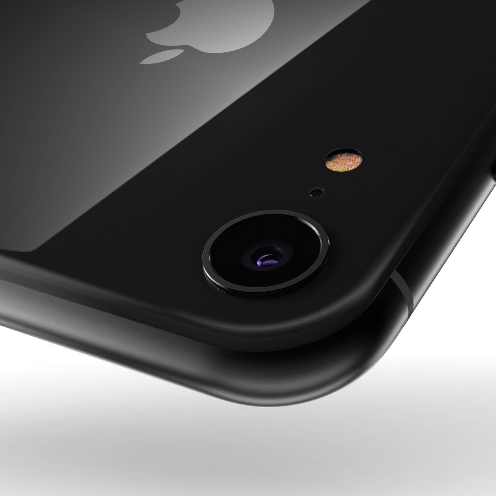 Apple iPhone XR All Colors Black Blue Red Coral White Yellow 3D model_39