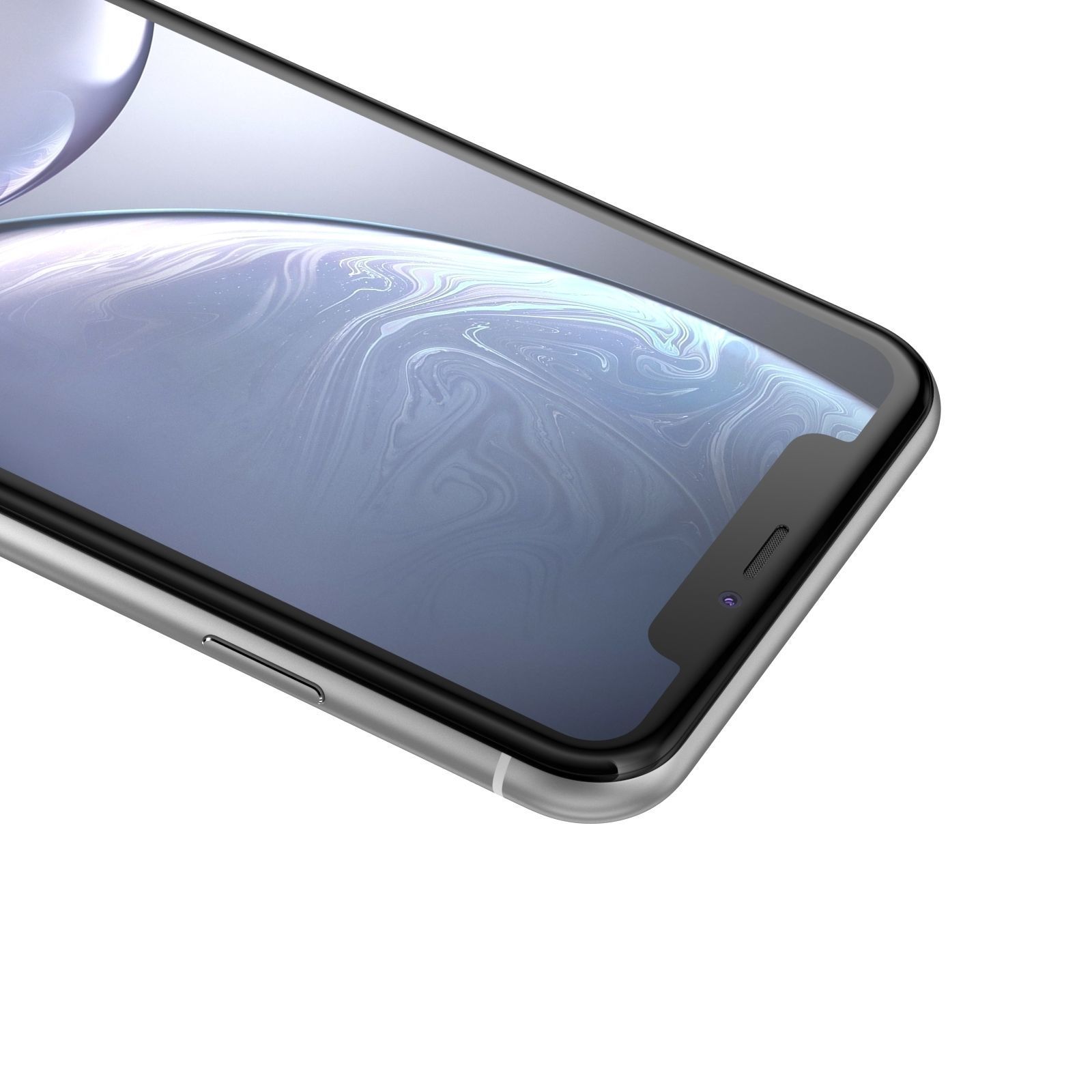 Apple iPhone XR All Colors Black Blue Red Coral White Yellow 3D model_35