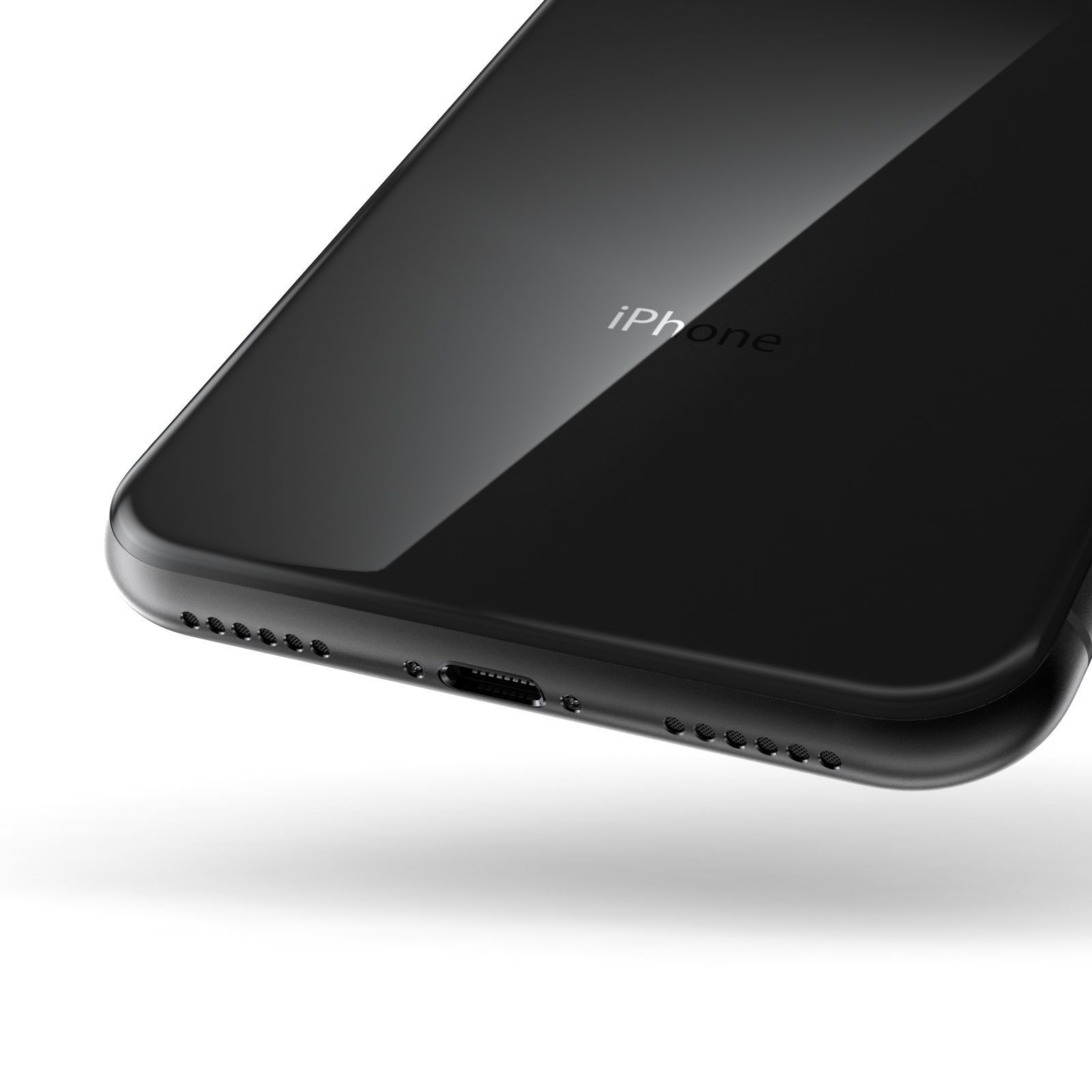 Apple iPhone XR All Colors Black Blue Red Coral White Yellow 3D model_45