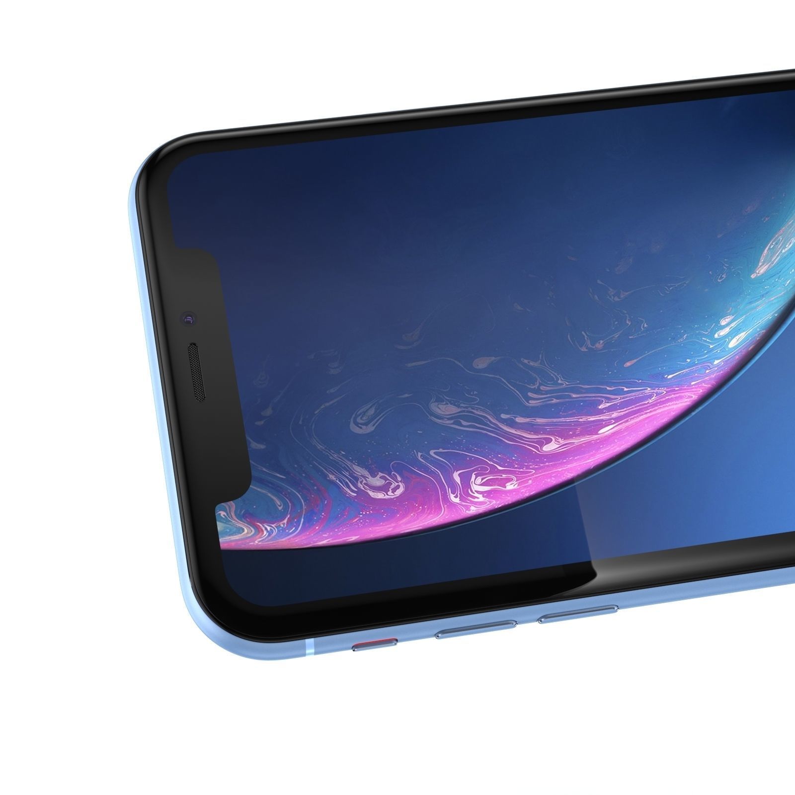 Apple iPhone XR Blue 3D model_6