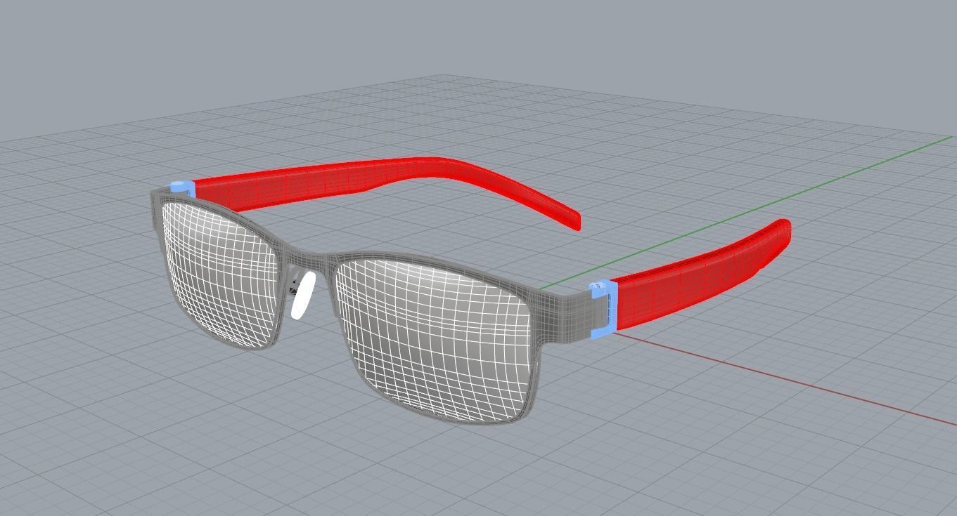 Eyeglass for Men 3D print model_4