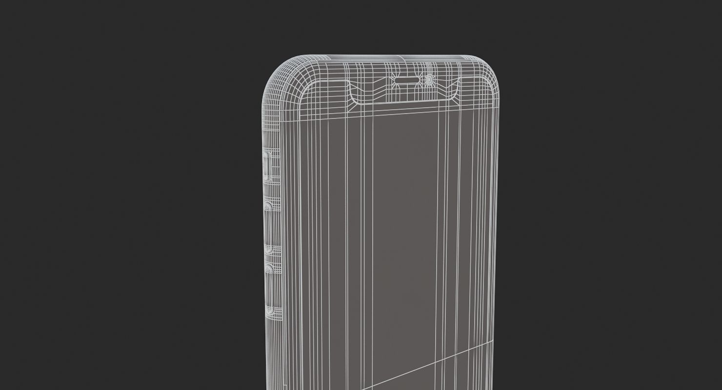 Apple iPhone XR White  3D model_11