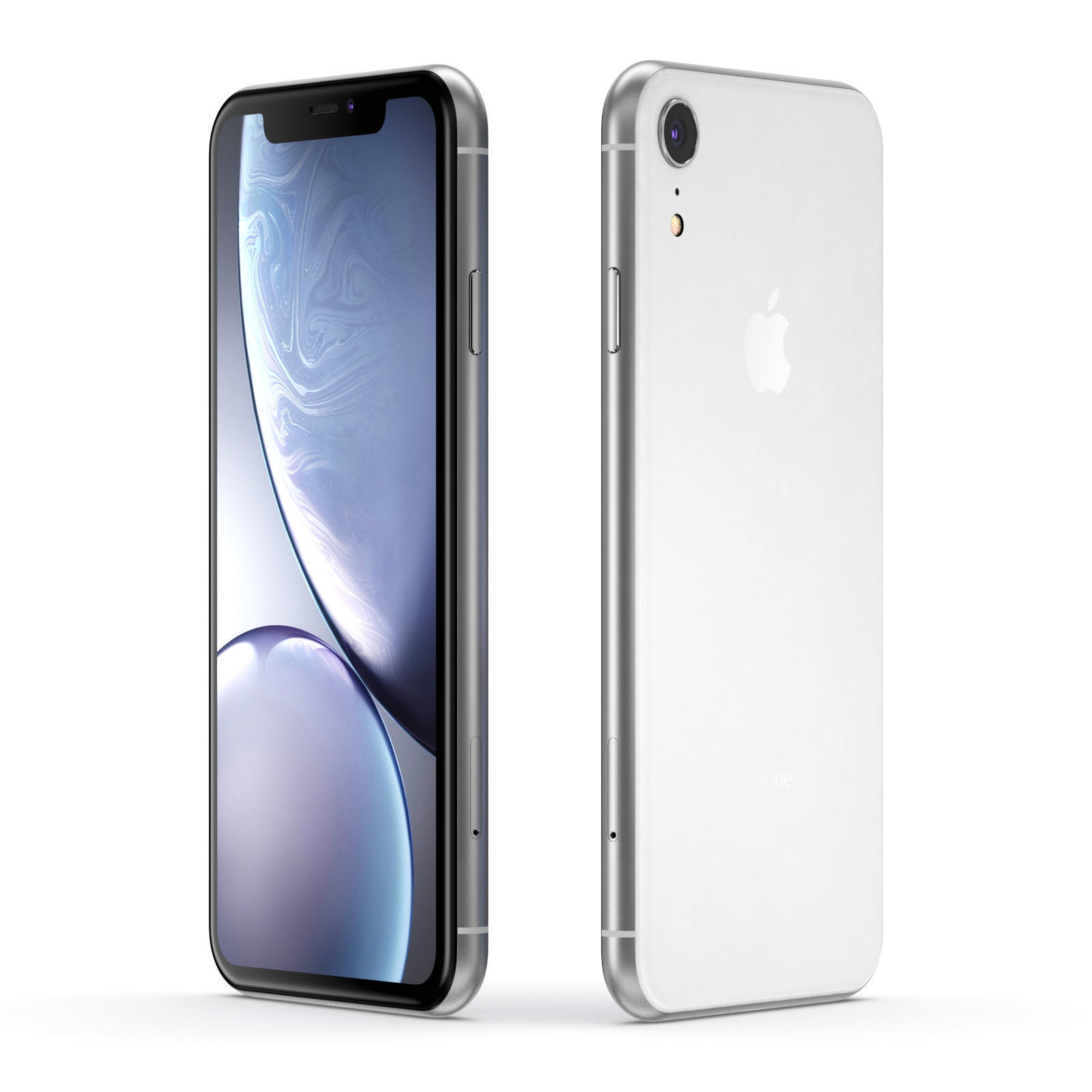 Apple iPhone XR White  3D model_2