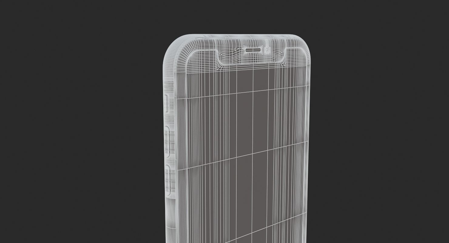 Apple iPhone XR Yellow  3D model_12