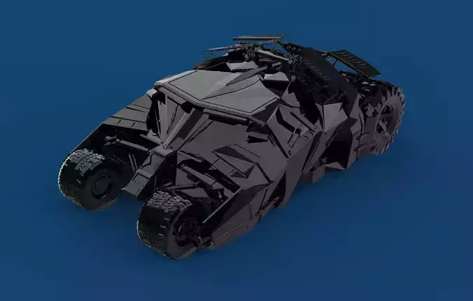 Batmobile 3D print model